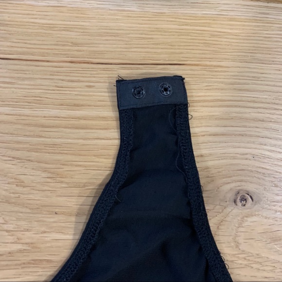 CR Black and White Striped Body Suit - Picture 5 of 5